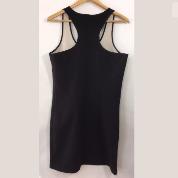 Emerson Fry Ponte Knit Layering Dress Black Sz 2 - Picture 3 of 5